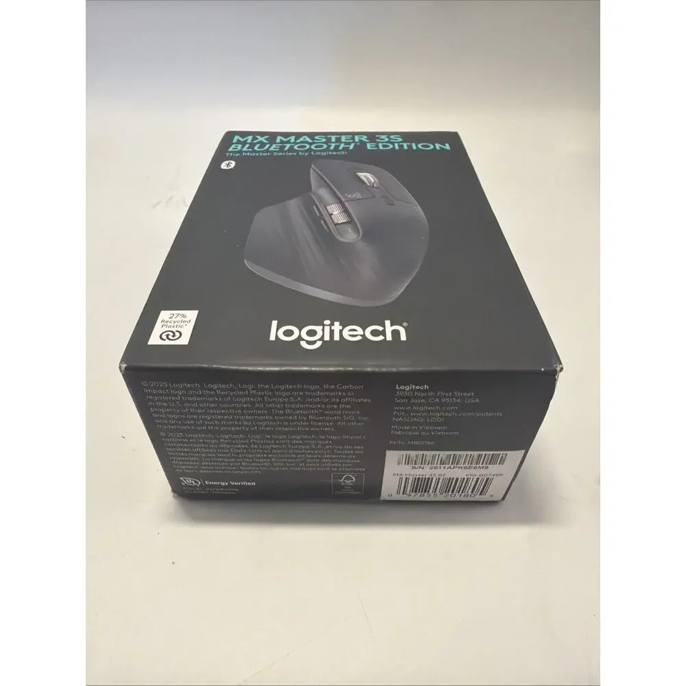 Logitech MX Master 3S Bluetooth Edition Wireless Mouse